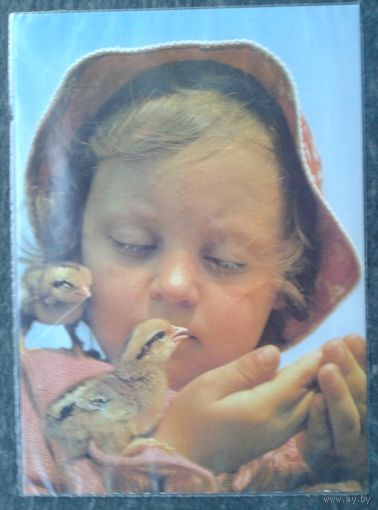 Рябко А. Птенцы. Дети.1987 г. Чистая