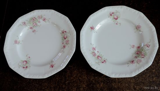 Тарелки фарфоровые фирмы "ROZENTHAL" 60-е годы Германия. Диаметр 24.5 см.