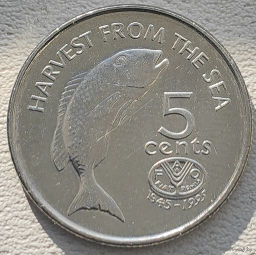 Фиджи 5 центов 1995 FAO