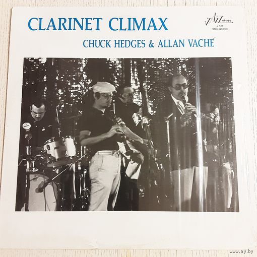CHUCK HEDGES AND ALLAN VACHE - 1983 - CLARINET CLIMAX (USA) LP