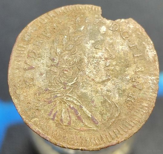 Счётный жетон Людовик XVI и корабль