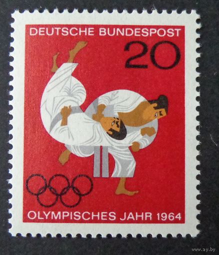 Германия, ФРГ 1964 г. Mi.451 MNH** полная серия