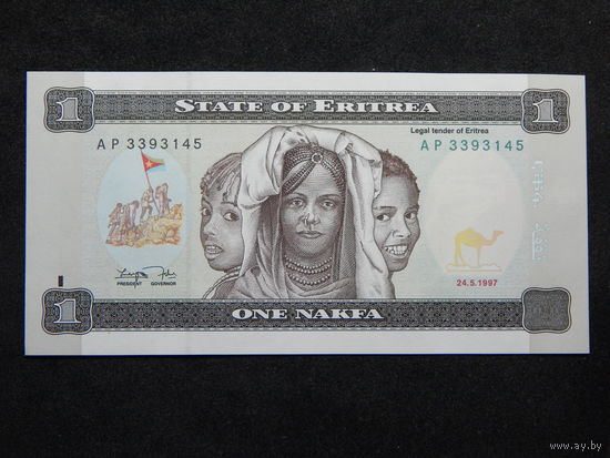 Эритрея 1 накфа 1997г.UNC