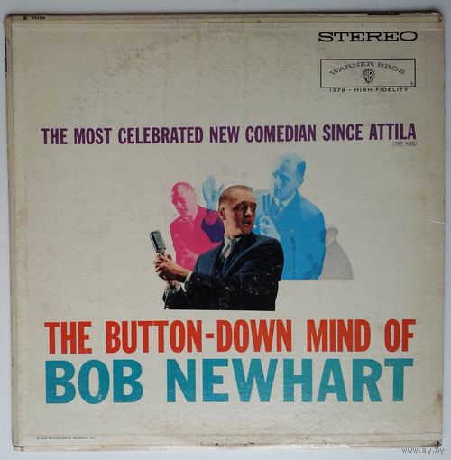 LP Bob Newhart – The Button-Down Mind Of Bob Newhart (1960) Non-Music, Comedy