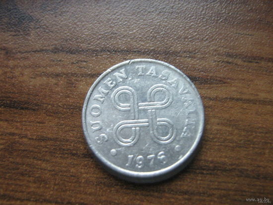 Финляндия 1 пенни 1976