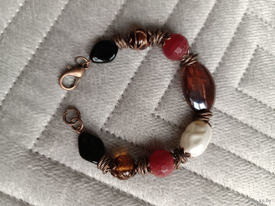 Браслет с агатом