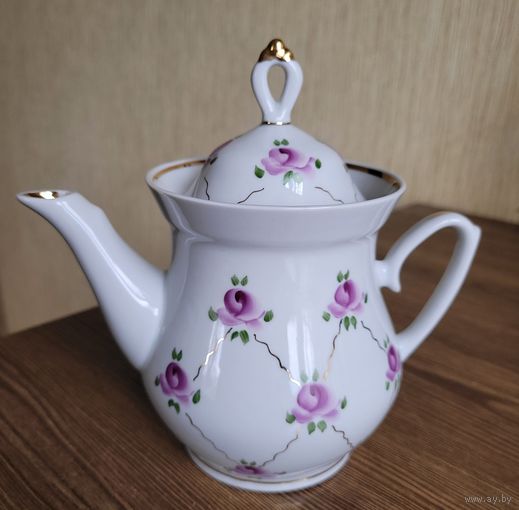 Чайник заварочный, ручная роспись, МФФЗ.