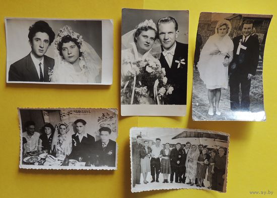 Фото "Деревенская свадьба", 1950-1960-е гг., Поставы. Цена за единицу