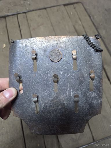 Винтажная медная ключница Рига