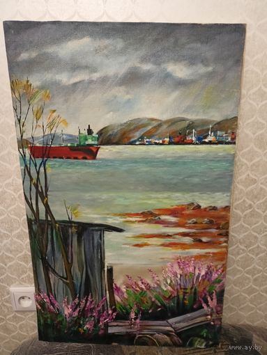 Картина маслом СССР