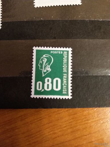 1976 Франция Марианна флюорисцентная бумага чистая клей MNH (2-6)