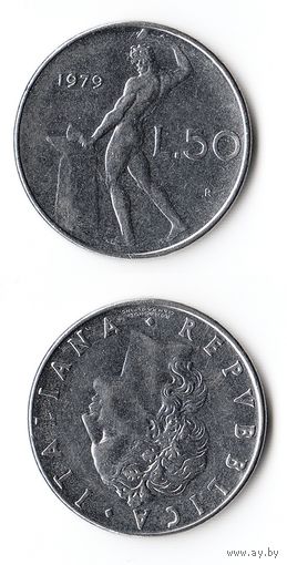 50 лир Италия 1979 года