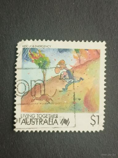 Австралия 1988. Жить вместе - мультфильмы