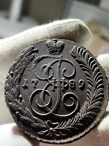 5 копеек 1789 АМ без МЦ.Кладовая.Состояние!!