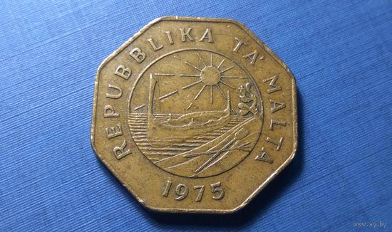 25 центов 1975. Мальта.