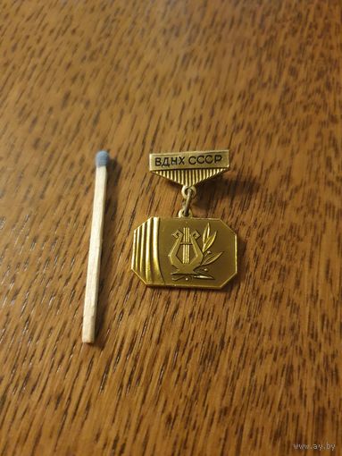 Знак. ВДНХ СССР. Участнику творческого показа.