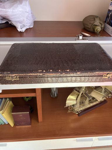 Набор 19 век,Англия.посеребрение.родная коробка.