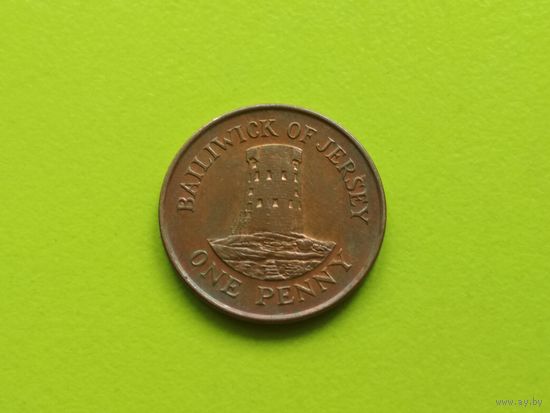 Джерси. 1 пенни 1998.
