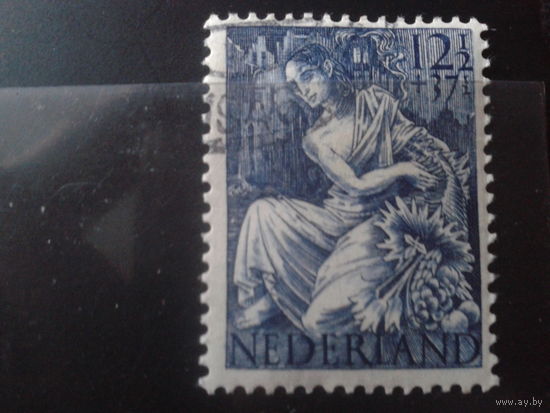 Нидерланды 1946 Жертвы войны, концевая 12 1/2с+37 1/2с