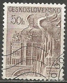 Чехословакия. Национальный ткатр. 1983г. Mi#2735.