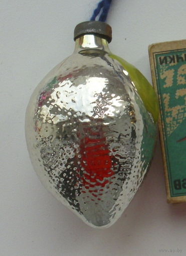 Ёлочная игрушка. Лимон. О-28.