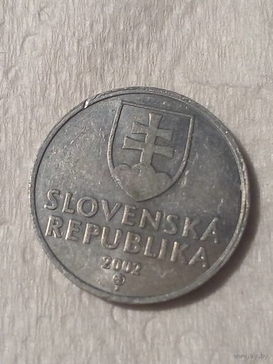10 геллеров Словакия 2002 год