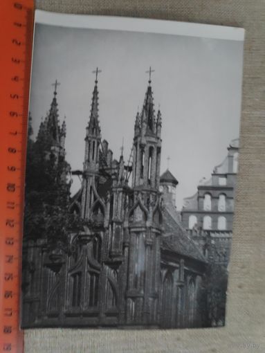 Костёл Святой Анны (Вильнюс) Середина 70-х гг. ХХ века.