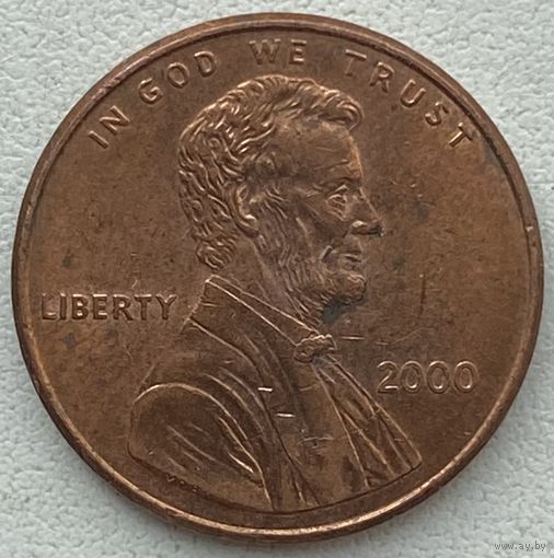 США 1 цент 2000 г.