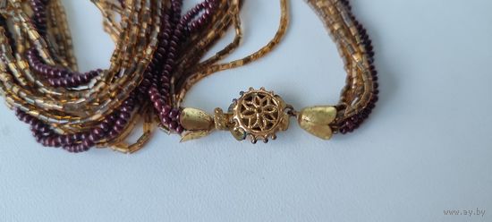 Бусы из бисера. Чехия .Винтаж