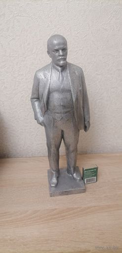 Статуэтка Ленина, большой, силумин
