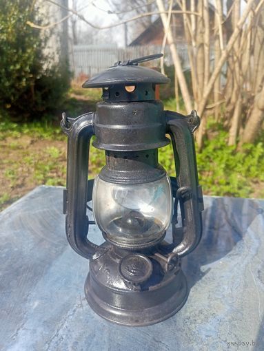 Керосиновая лампа на велосипед Feuerhand 175F. Вермахт, 1933-1943 г.г.