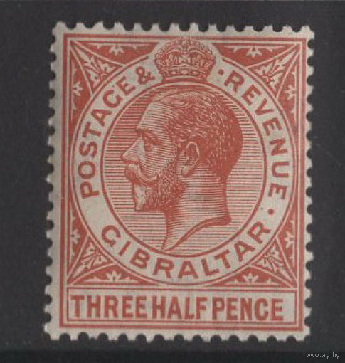 Гибралтар 1921 **  марка из серии (SG 91), Британские колонии