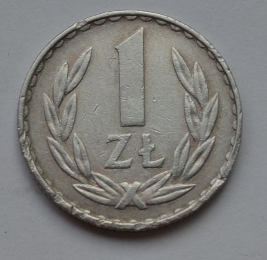 Польша, 1 злотый 1977 г.
