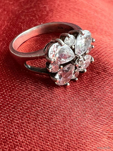 Перстень СЕРЕБРО 925 пр. размер 16  (9)   Распродажа коллекции!!!