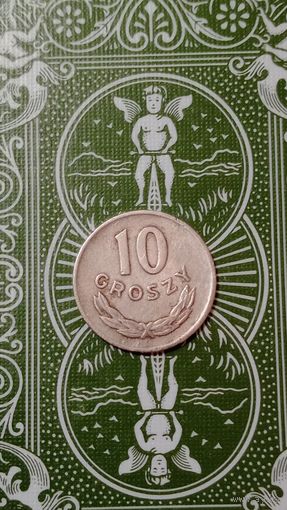 Польша 10 грош 1949