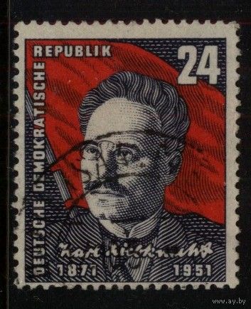 ГЕРМАНИЯ, ГДР - 1951 [Mi. 294] Гашеная (DDR01)