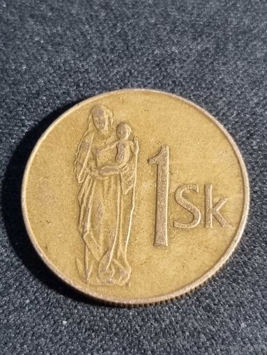Словакия 1 крона 1993