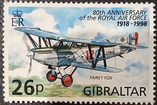 Гибралтар 1998. Боевой самолёт Fairey Fox
