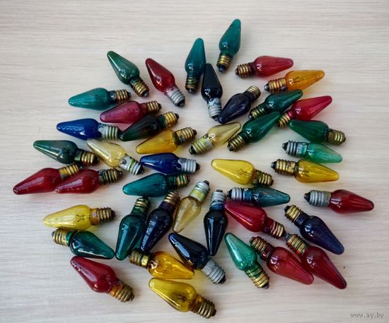 Советские лампочки для советских гирлянд электрогирлянд СССР