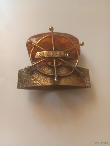 Сувенир из СССР.Клайпеда.Янтарь.