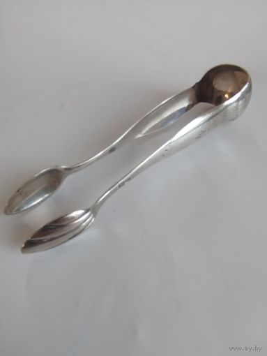 Щипчики для сахара, серебро 84 пробы, Варшава, 1879г.