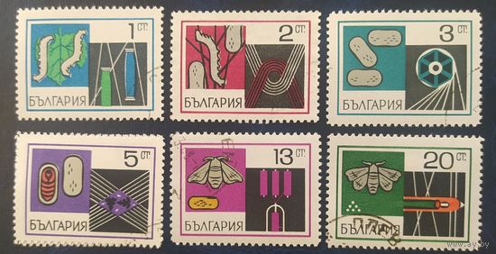 Болгария 1969 насекомые.