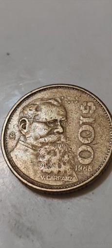 Мексика 100 цент 1988