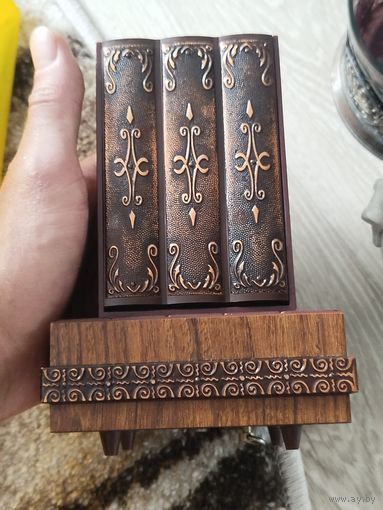 Музыкальная сигаретница,ссср,всё работает,с рубля