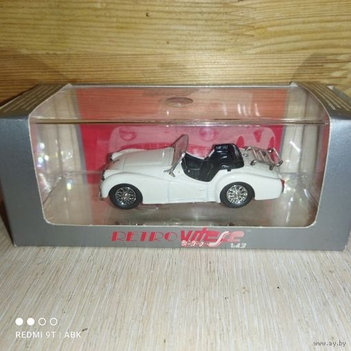 TRIUMPH TR3A 1958.VITESSE.Португалия..1/43.