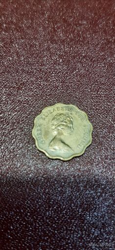 Гонконг 20 центов 1977
