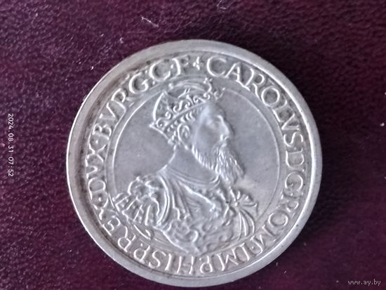 Серебро 0,833! Бельгия 5 ЭКЮ, 1987-1988 30 лет Римскому договору