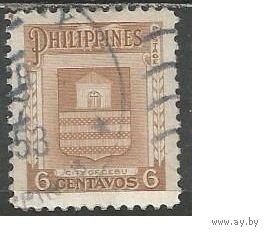 Филиппины. Герб г.Себу. 1951г. Mi#530.