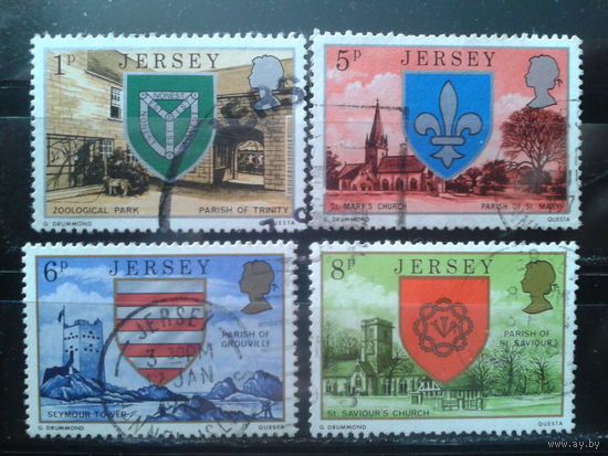 Джерси 1976 Стандарт, гербы