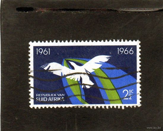 Южная Африка. Ми-350. Птица. 5 лет Южно Африканской республике. 1961-1966.